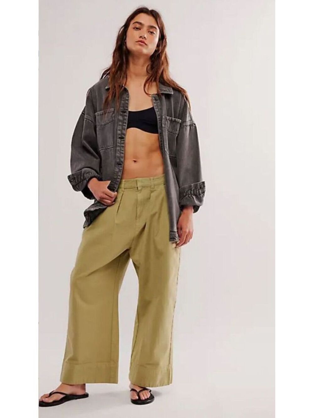 (SIZE 6, W14, R12) NWT FREE PEOPLE SWEET TALK CHINO